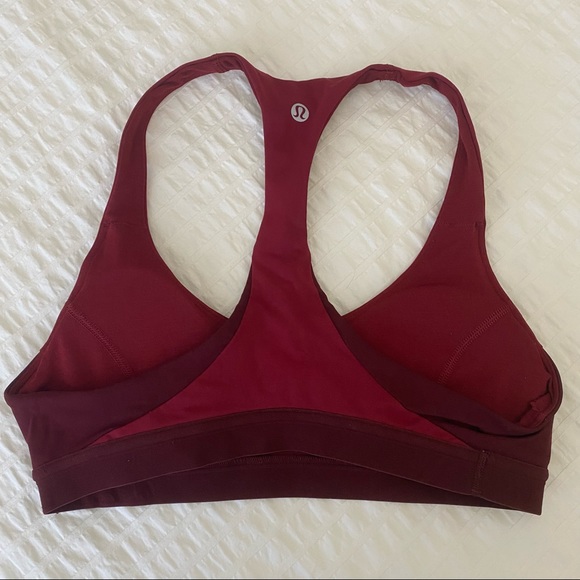 Lululemon Red Sports Bra - Picture 2 of 3